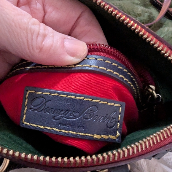 Dooney & Bourke Black Mini Bag with Gold Accents - Picture 8 of 8